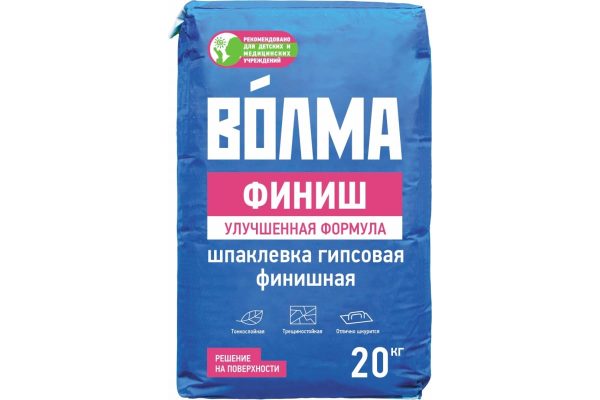 Гипсовая шпаклевка Финиш 20 кг.