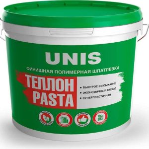 Полимерная шпатлевка UNIS Pasta Теплон 15 кг