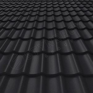 Металлочерепица Stynergy 0.5мм черный RAL 9005