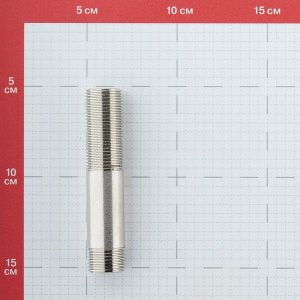 Латунный сгон 1/2 НР Valtec 100 мм.