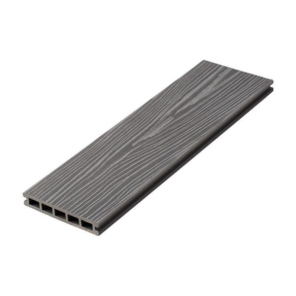 Террасная доска UnoDeck Ultra Grey 3000x150x24 мм.