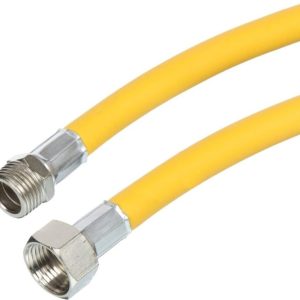 Шланг для газовых приборов Elka 1/2" х 2,5 м, в/н, ПВХ, желтый.