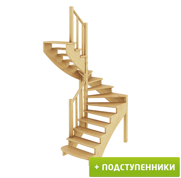Лестница сосна 6 уп.