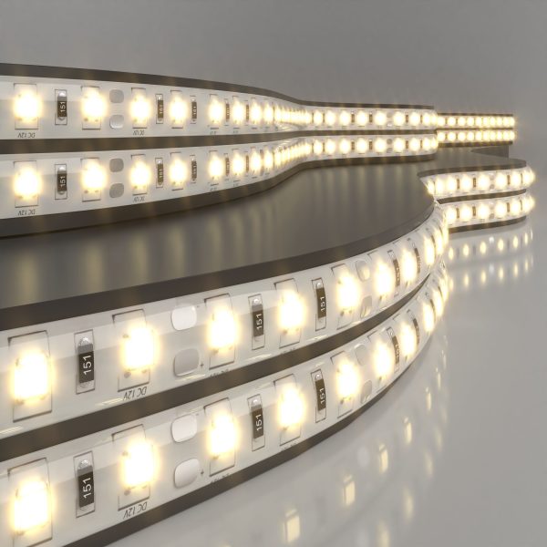 Светодиодная лента 12V 14,4W 60Led 5050 IP65 теплый белый, 5м. - Источник света для декоративного освещения.