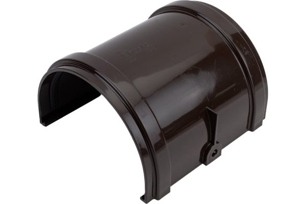 Соединитель желобов DOCKE PREMIUM шоколад PVSS-1050 - Красивый соединитель желобов.