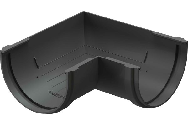 Угловой элемент DOCKE PREMIUM (90 градусов; графит) PVSC-1086 - Угловой элемент для стильной мебели.