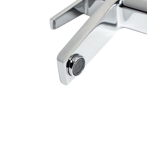 Смеситель Royce Cube RCM-120601CR для раковины, хром - Стильный смеситель для ванной