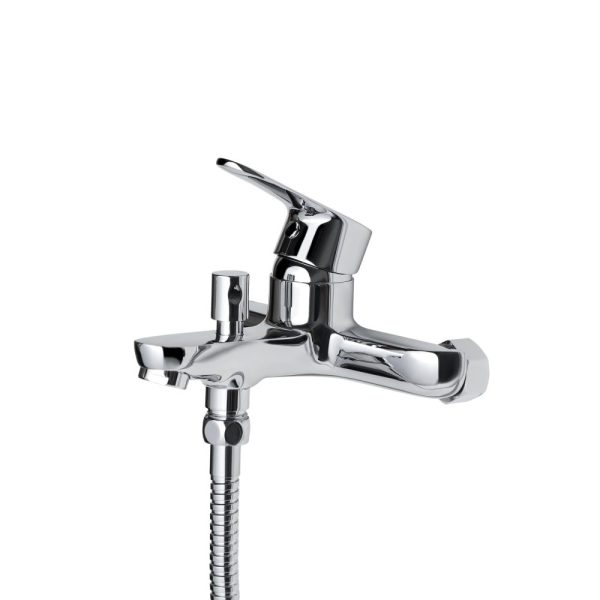 Смеситель Royce Uno RCM-120702CR для ванны и душа, хром - элегантный смеситель.