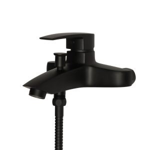 Смеситель Royce Pro RCM-120503BL - стильный черный дизайн.