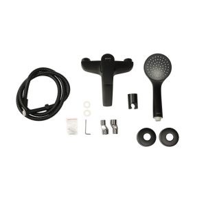 Смеситель Royce Pro RCM-120503BL - стильный черный дизайн.