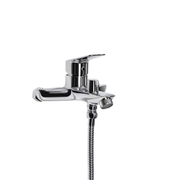 Смеситель Royce Abby RCM-120303CR для ванны и душа, хром - Стильный смеситель для ванной.