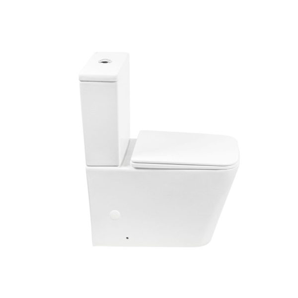 Royce Queen Compact Toilet White