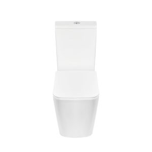 Royce Queen Compact Toilet RCT-130108WH - White.