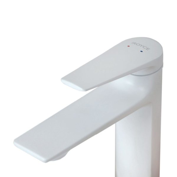 Белый смеситель Royce Pro RCM-120501WH