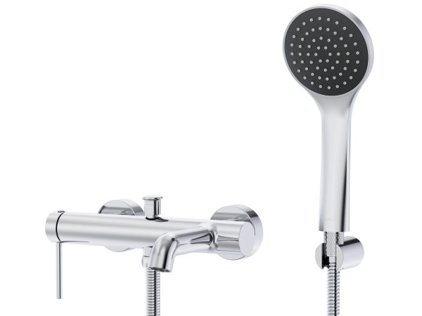 Смеситель Royce Ozzy RCM-120403CR для ванны и душа, хром - современный дизайн.