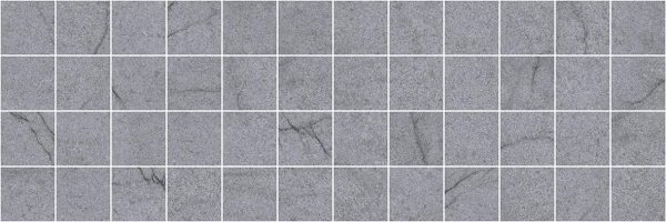 Декор мозаичный серый 20x60 Rock